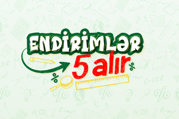 Endirimlər 5 alır