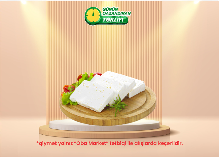 OBA Market-də bu həftənin endirimli məhsulu: Milla pendiri