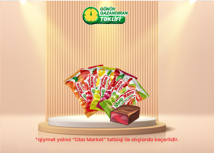 OBA Market’s discounted product of the week: Nevsky Mir jelly candy, kg