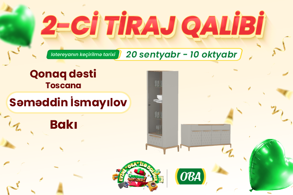 Toscana Qonaq dəstinin qalibi