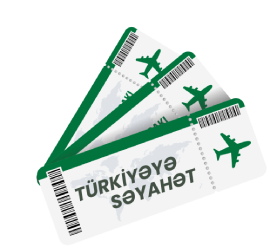 1 travel voucher to the Republic of Turkey worth 7,500 manats